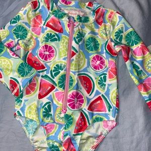 Tommy Bahama Rashsuit Baby Girl Swimming Suit
